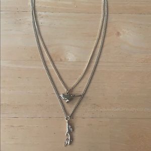 🌟 Bird & Twig Necklace